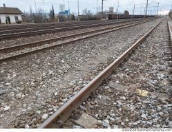 Photo Textures of Background Railway